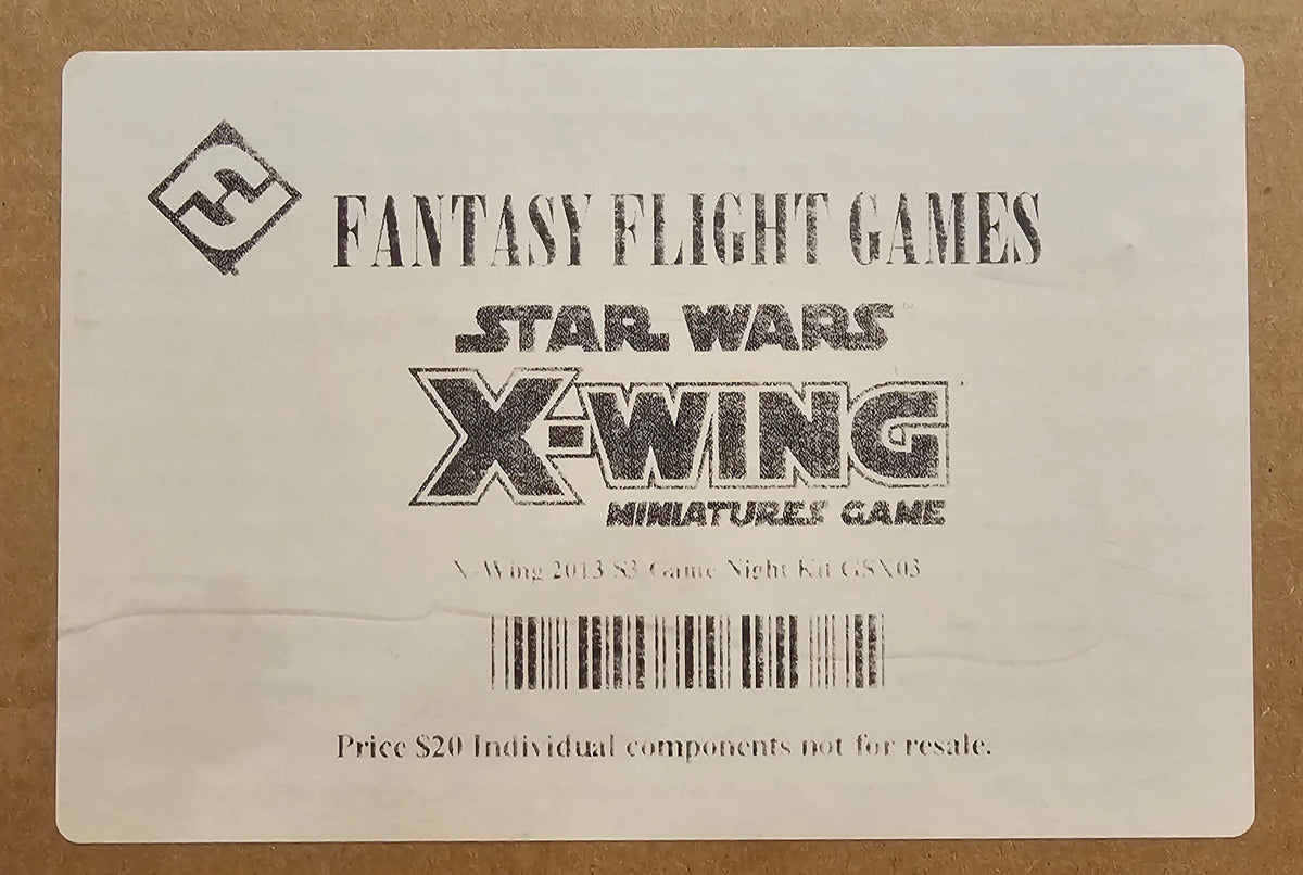 Star Wars X-Wing 2013 S3 Game Night Kit (New in Box)