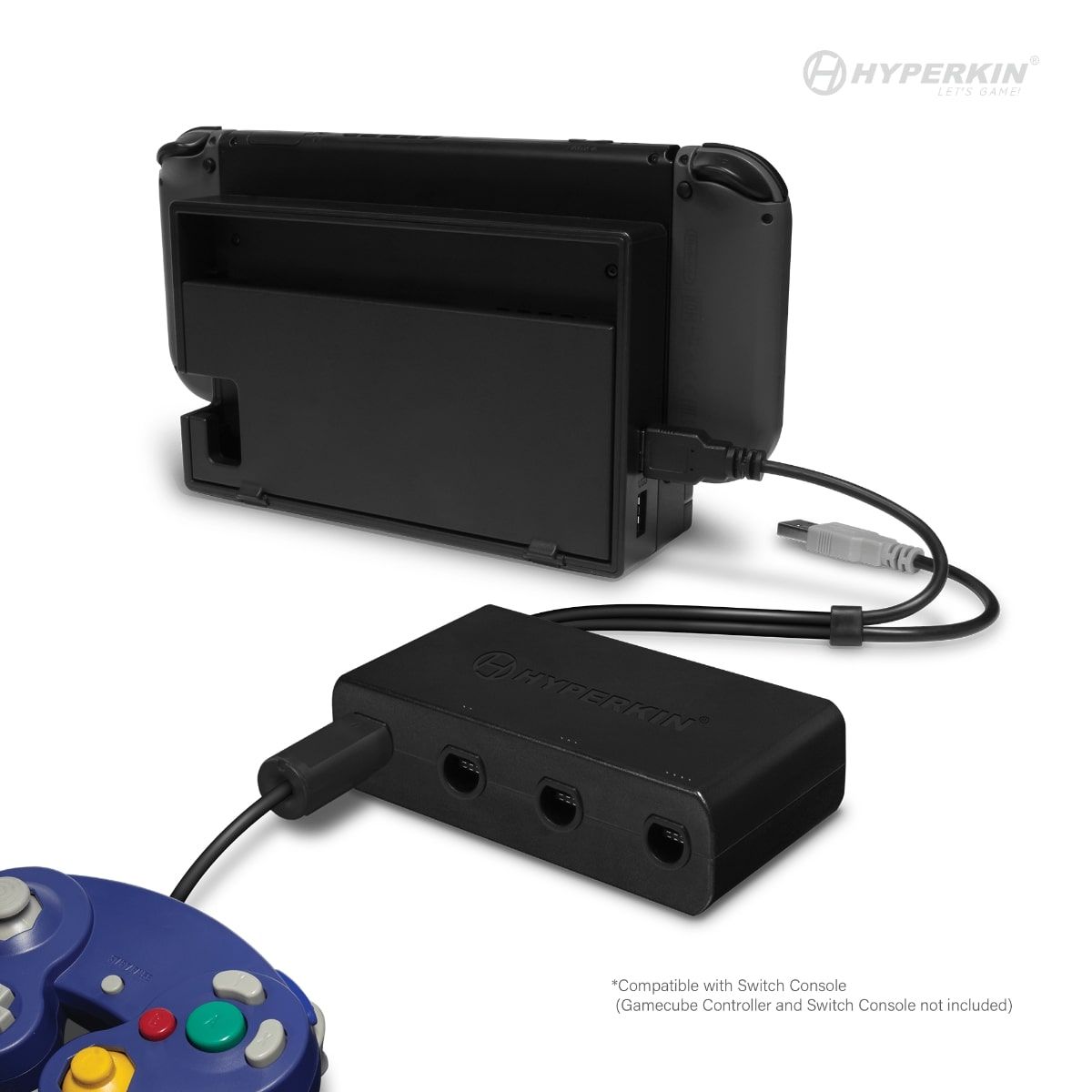 4-Port Controller Adapter for Nintendo Gamecube® Controllers