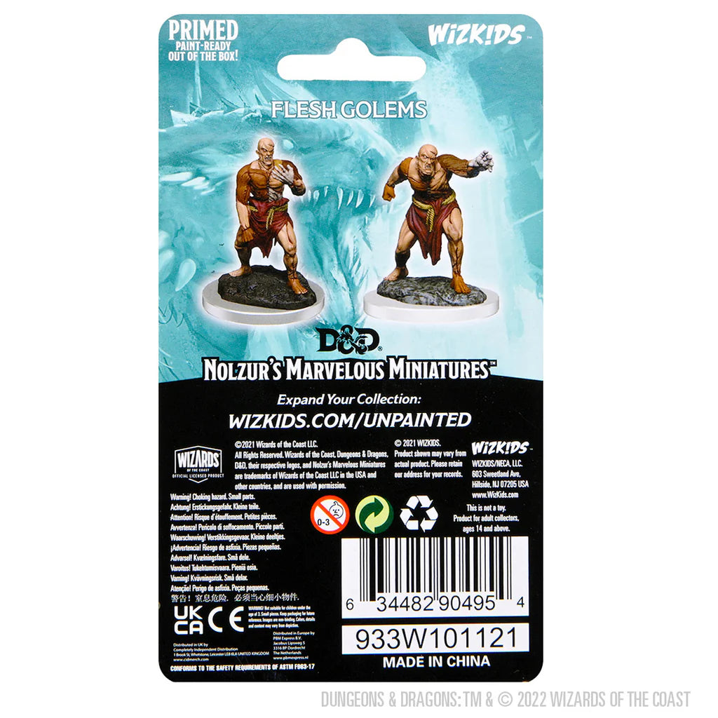 D&D Nolzur's Marvelous Miniatures Flesh Golems 73400