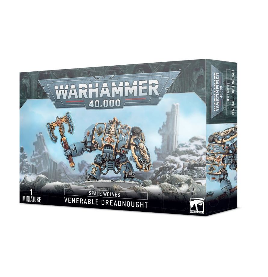 Space Wolves Venerable Dreadnought / Murderfang / Bjorn the Fell-handed
