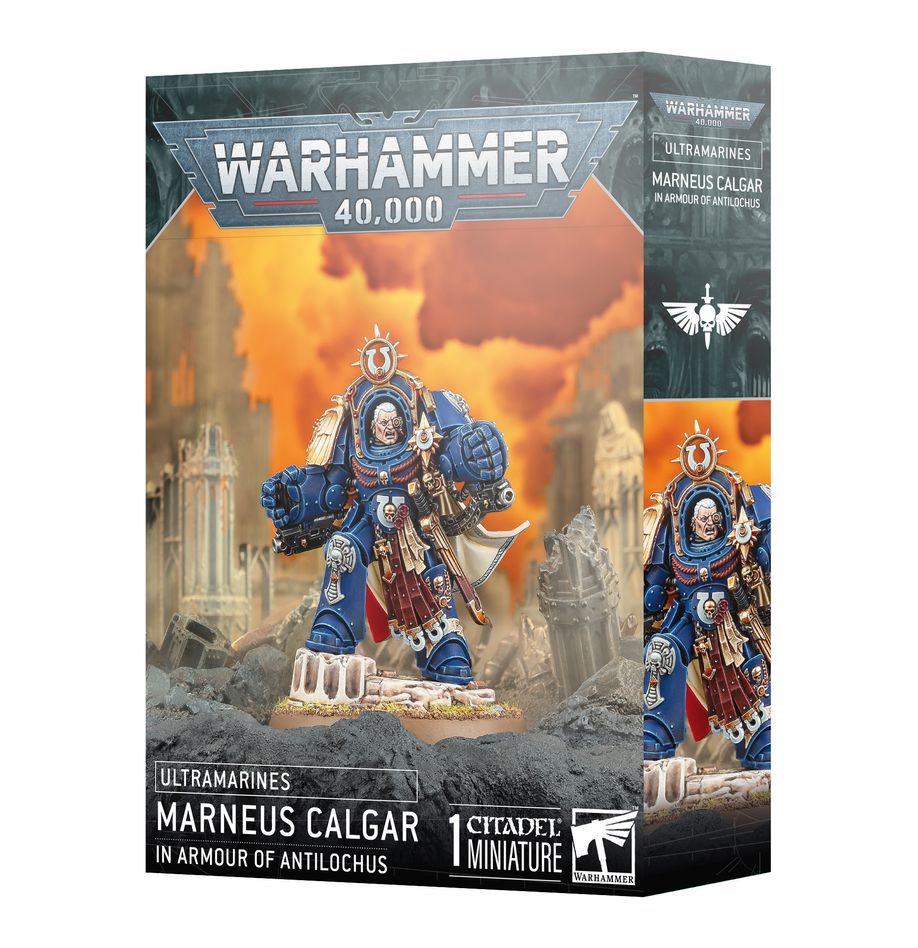 Marneus Calgar in Armour of Antilochus