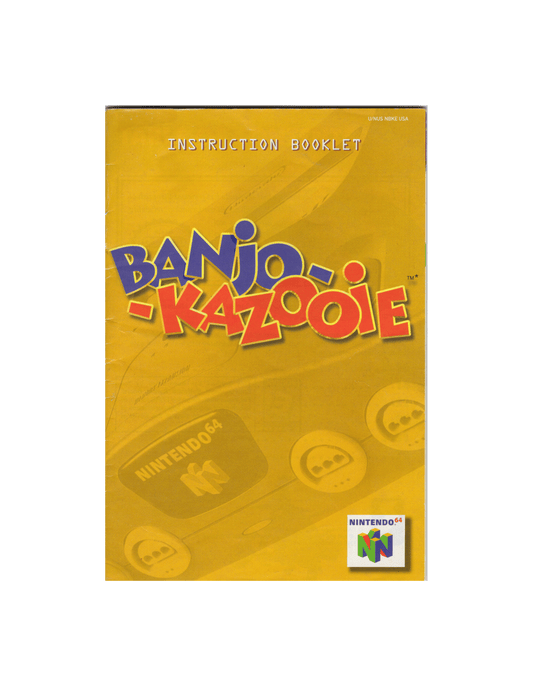 [Manual Only] Banjo-Kazooie