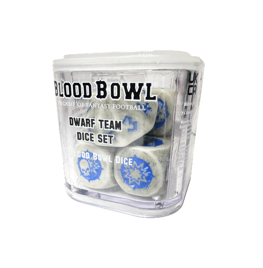 Blood Bowl - Dwarf Team Dice Set (7 Dice)