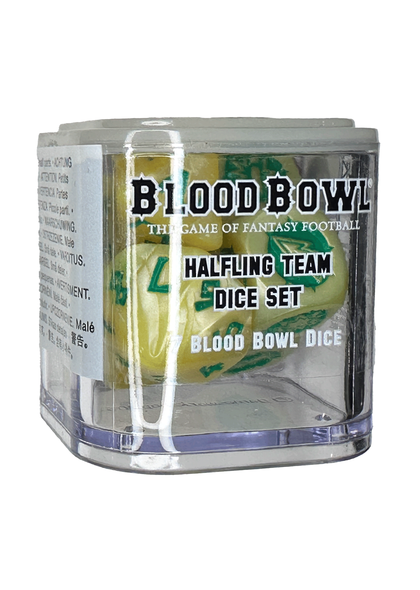 Blood Bowl - Halfling Team Dice Set (7 Dice)