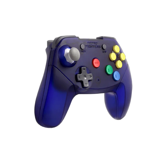 Brawler64 Wireless Edition (Grape Purple) Controller for N64