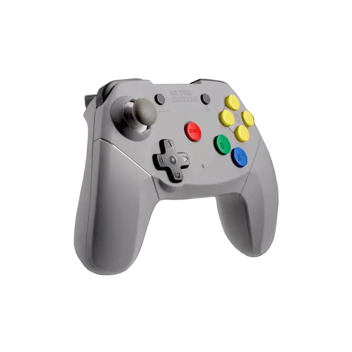 Brawler64 Wireless Edition Controller for N64 (Gray)