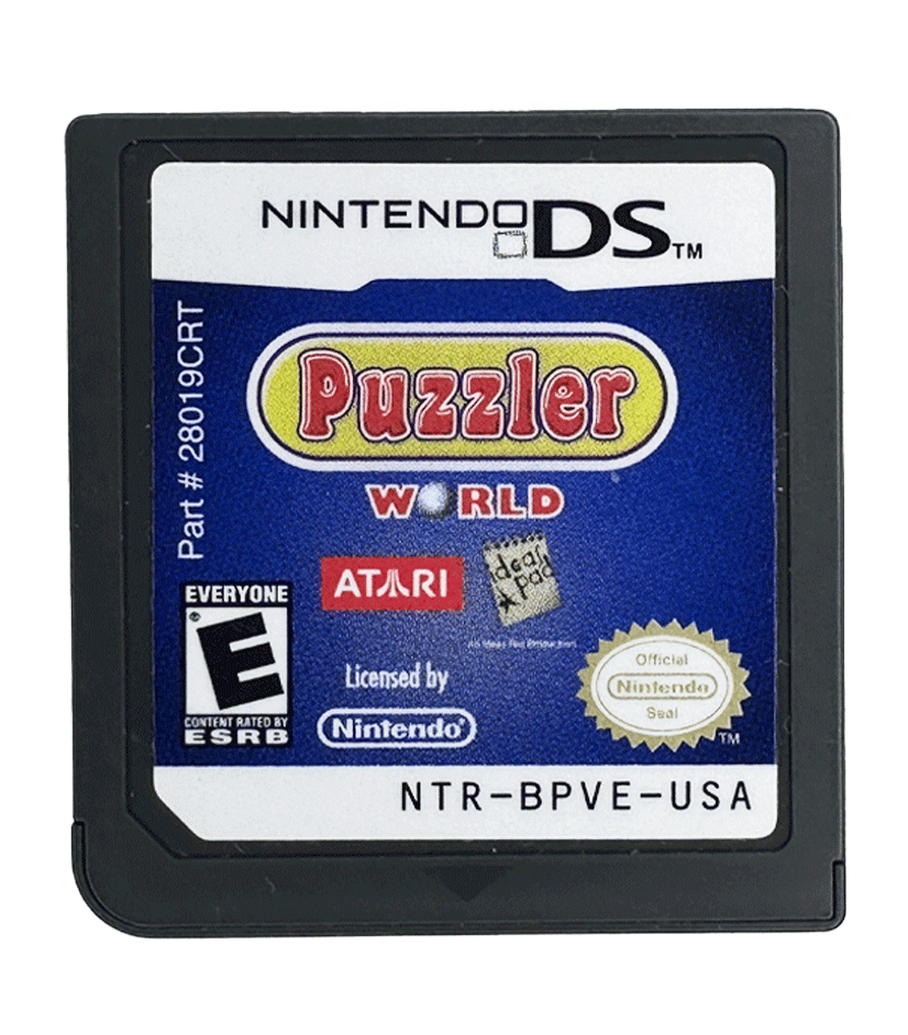 Puzzler World (cart)