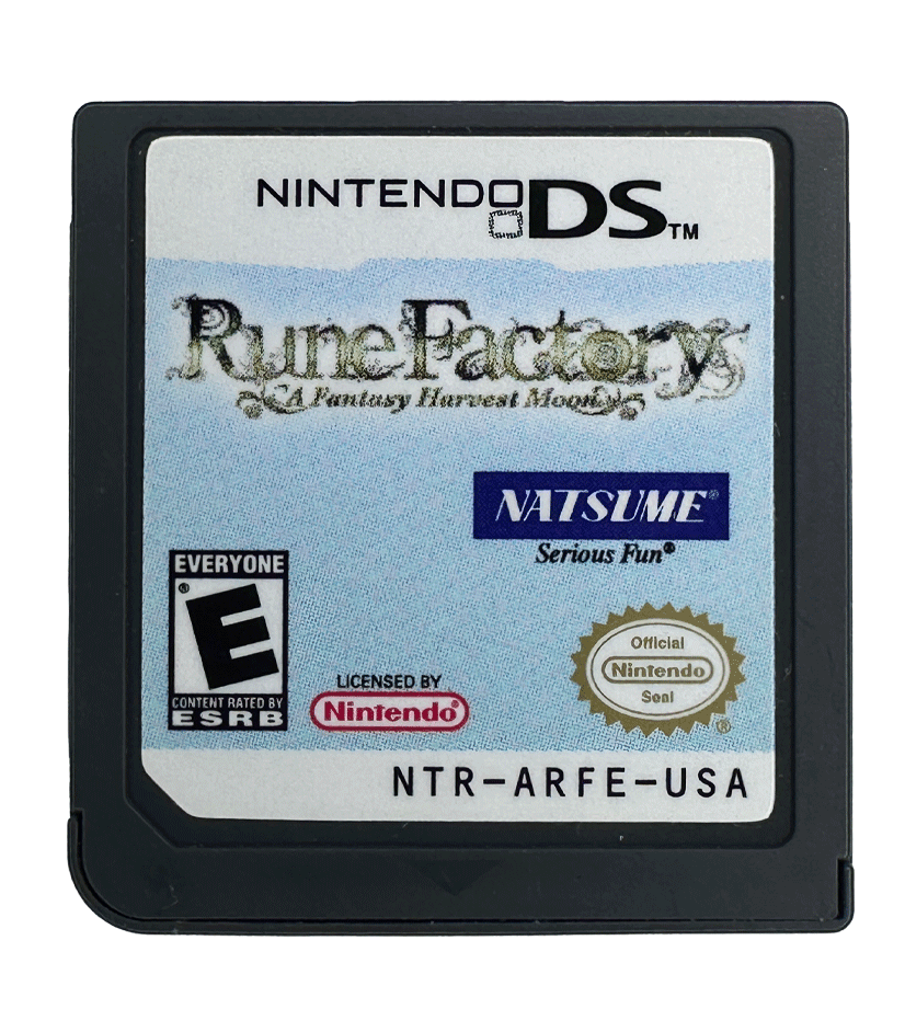 Rune Factory: A Fantasy Harvest Moon (cart)