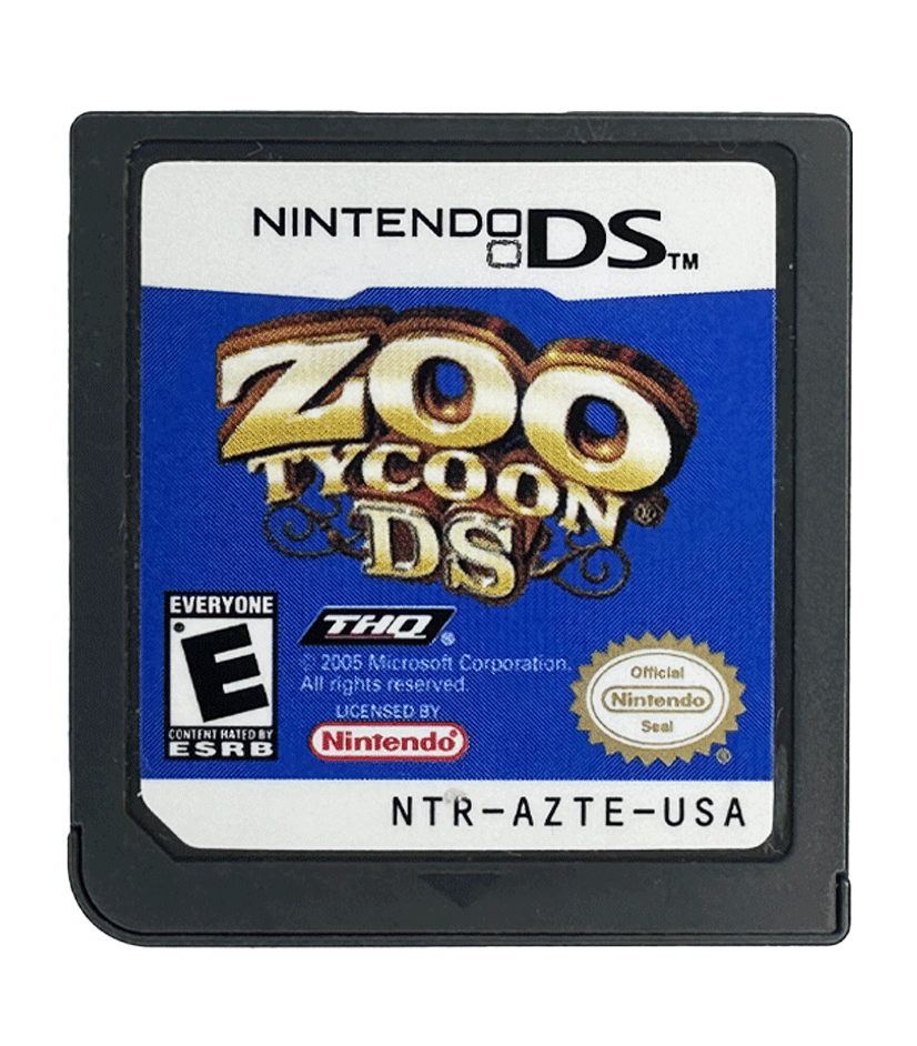 Zoo Tycoon DS (cart)