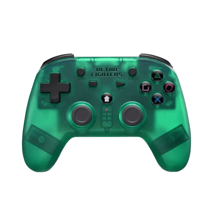 Defender (Clear Green) Wireless Controller for PS1®/ PS2®/ PS3®/ PS Classic/ Switch/ PC