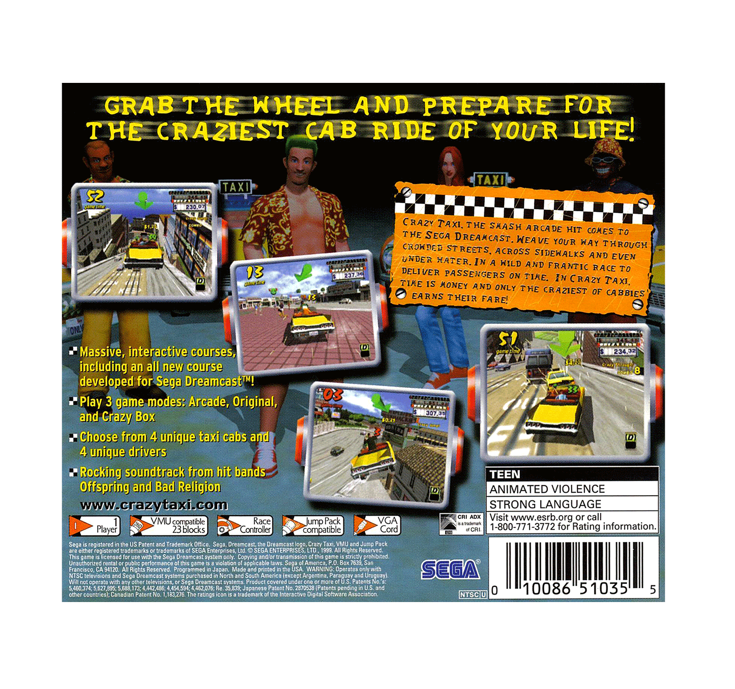 Crazy Taxi (cib)