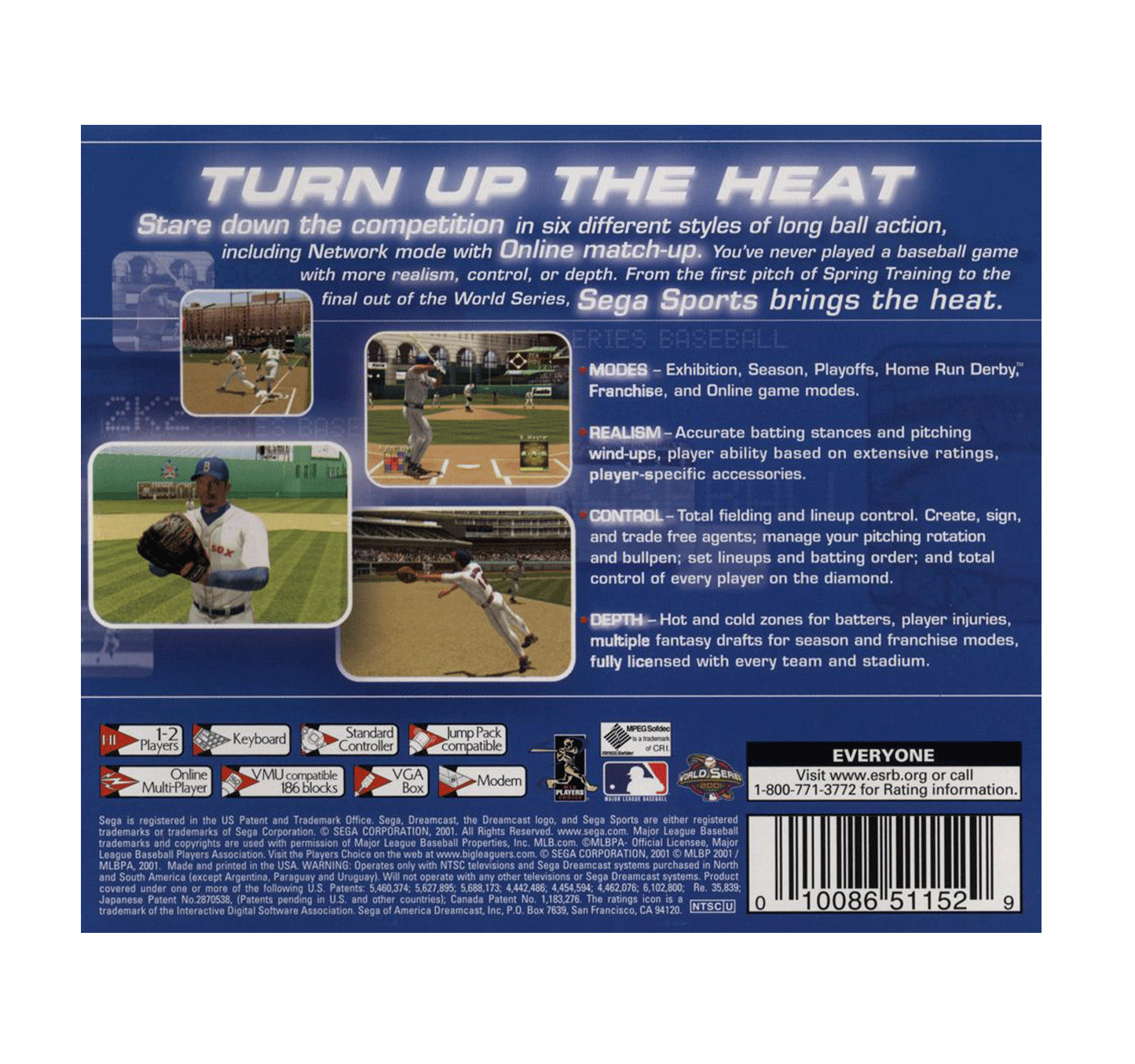 World Series Baseball 2k2 (cib)