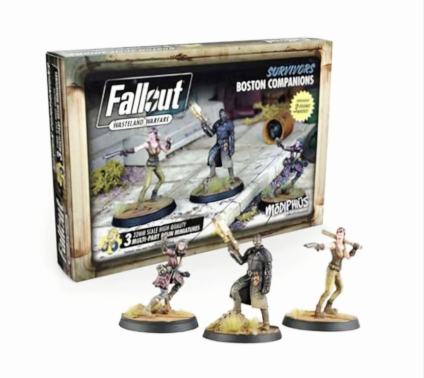 Fallout Wasteland Warfare Survivors Boston Companions