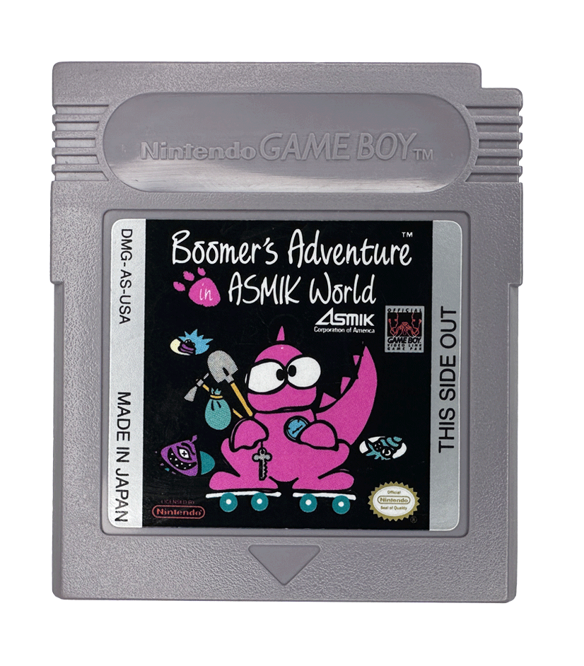 Boomer's Adventure in Asmik World (cart)