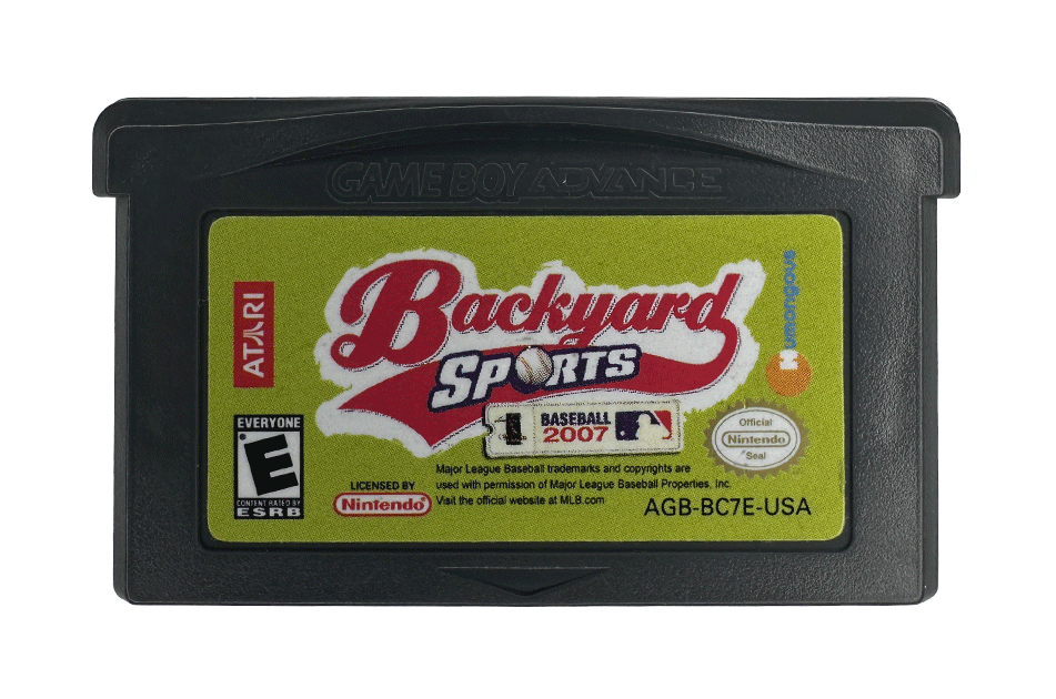 Backyard Sports Baseball 2007 (cart)