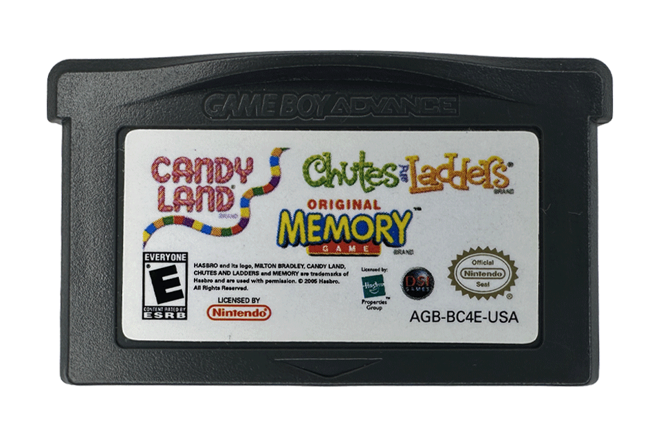 Candy Land/ Chutes and Ladders/ Memory (Cart)