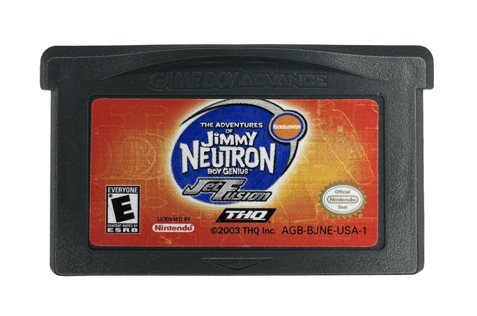 The Adventures of Jimmy Neutron Boy Genius: Jet Fusion (cart)