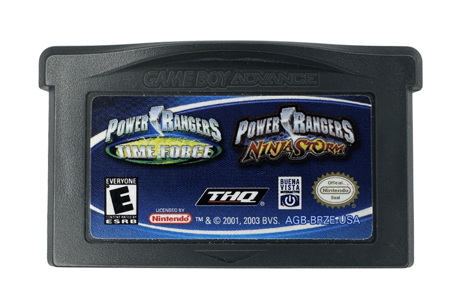 Power Rangers Time Force / Ninja Storm (cart)