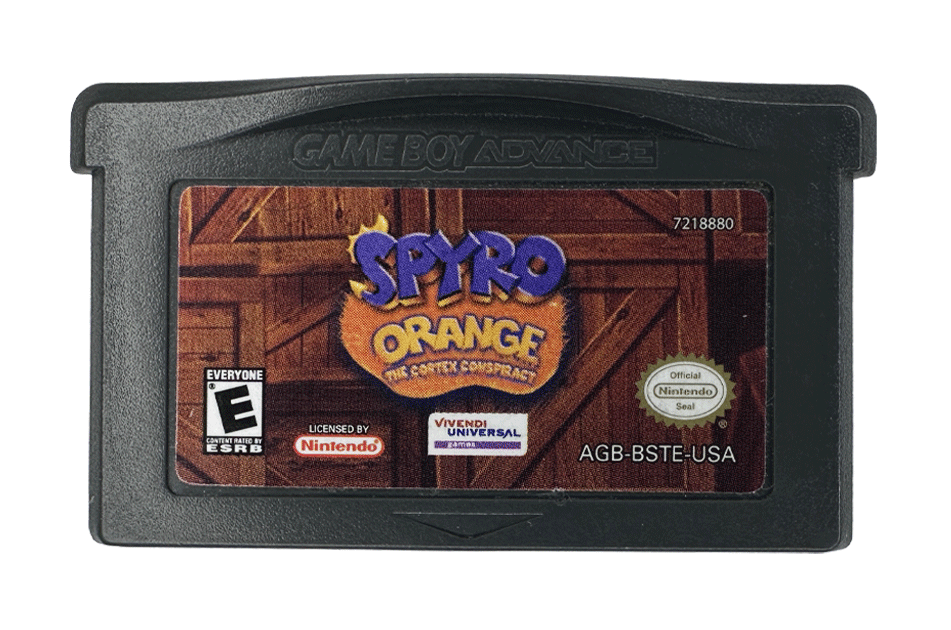 Spyro Orange the Cortex Conspiracy (cart)
