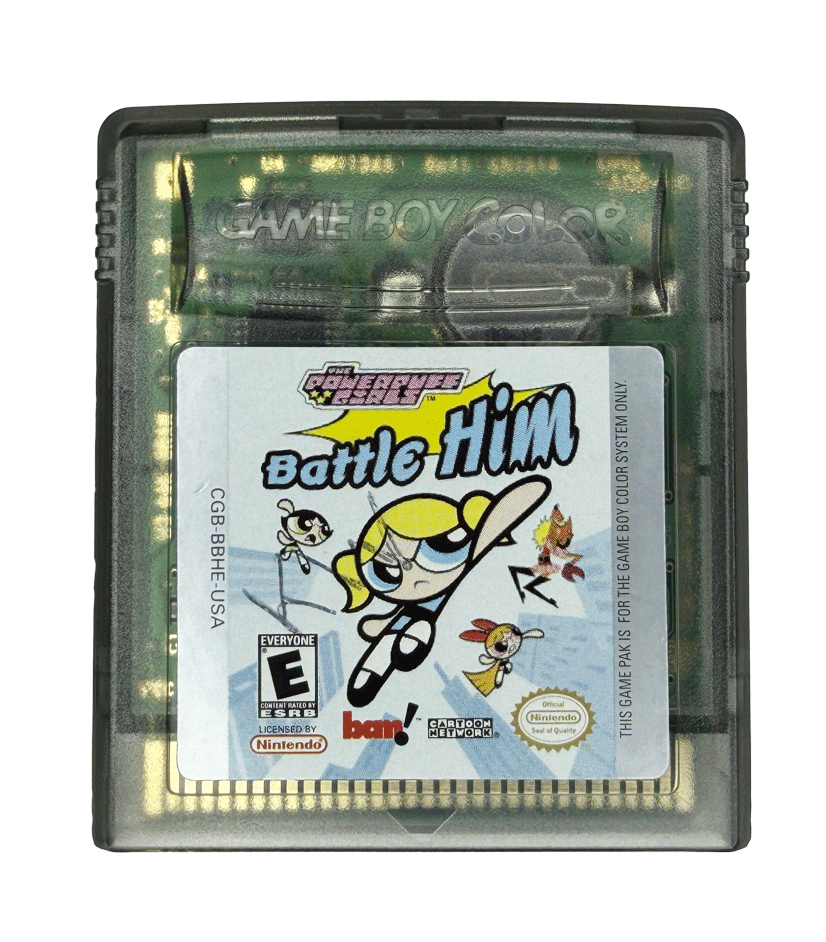 The Powerpuff Girls Battle Him (cart)