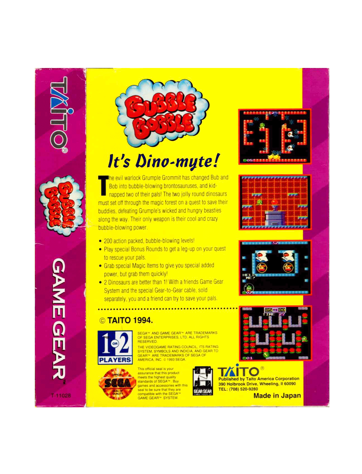 Bubble Bobble (cib)