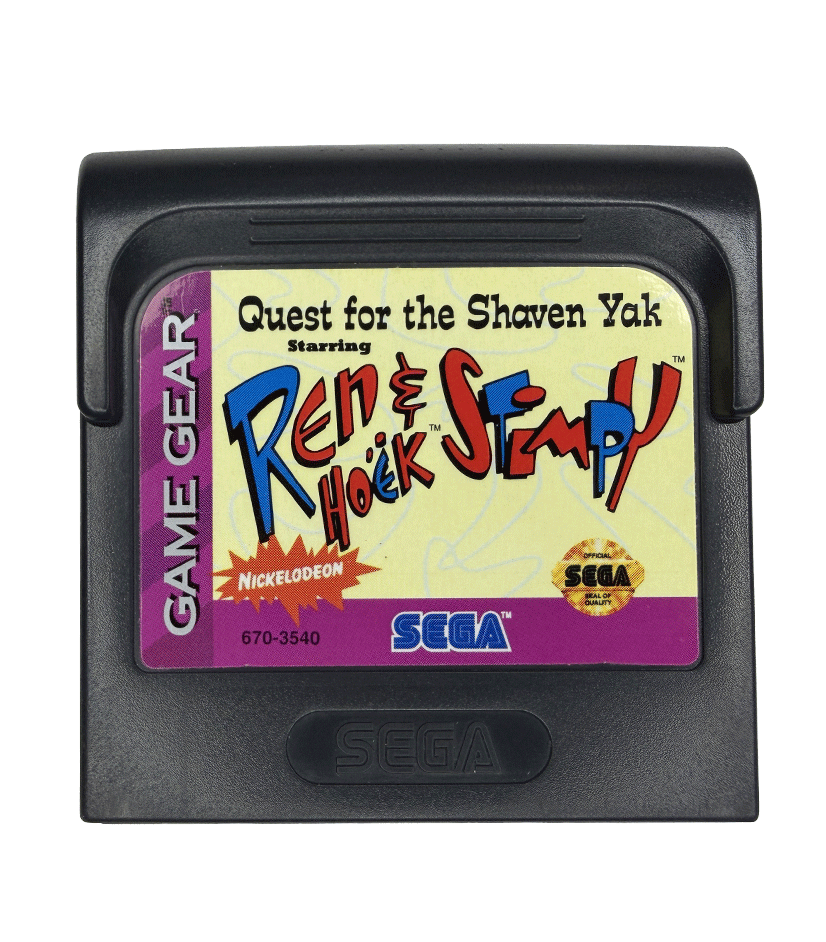 Quest for the Shaven Yak starring Ren Hoek & Stimpy (cart)