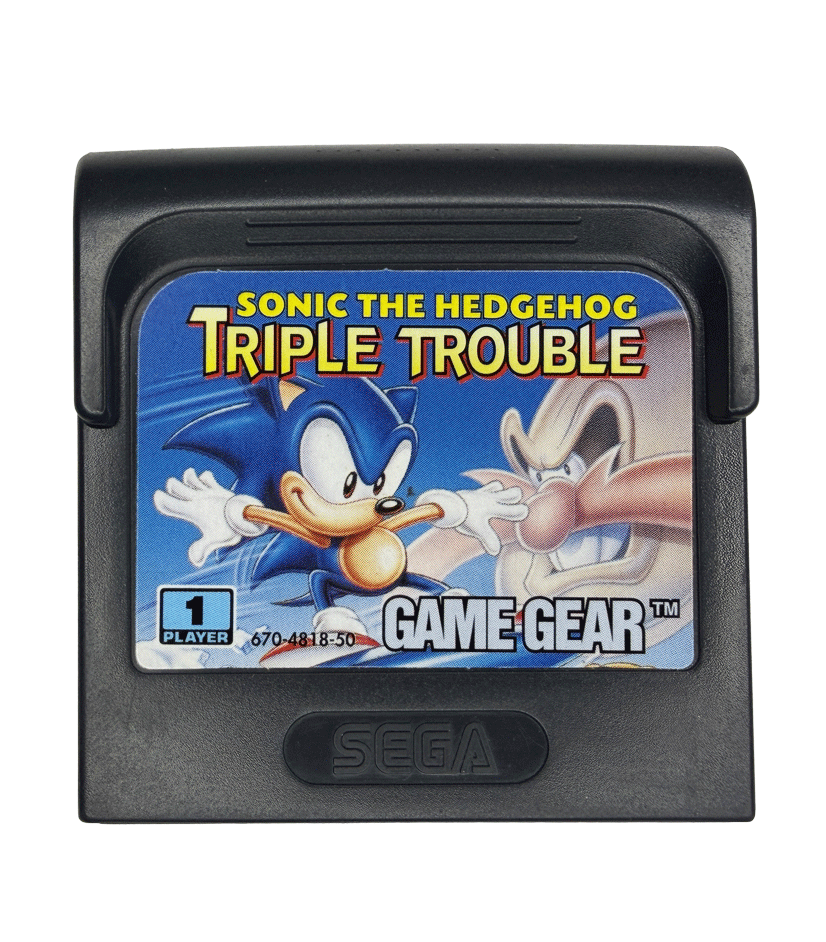 Sonic The Hedgehog Triple Trouble (cart)