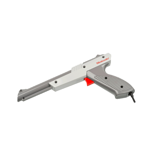NES® Zapper Light Gun (Gray)