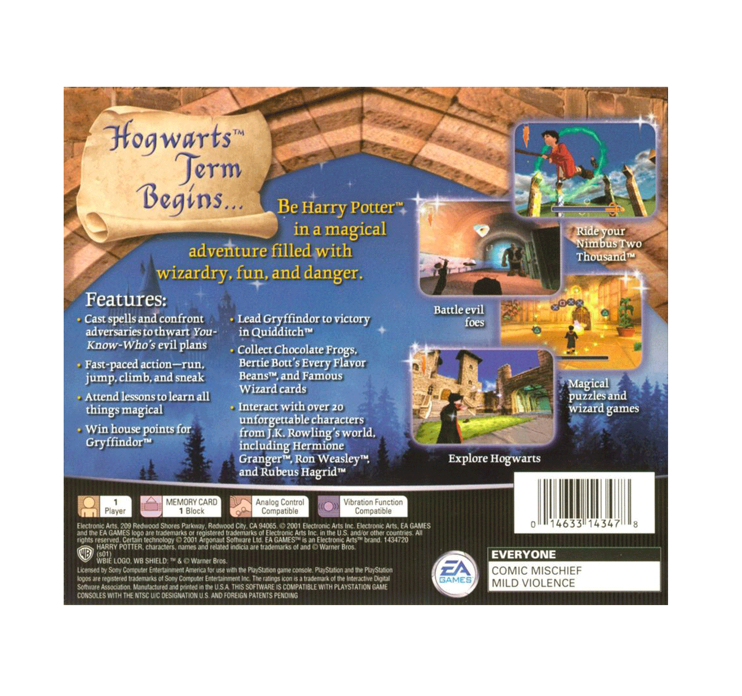 Harry Potter and the Sorcerer's Stone (cib)