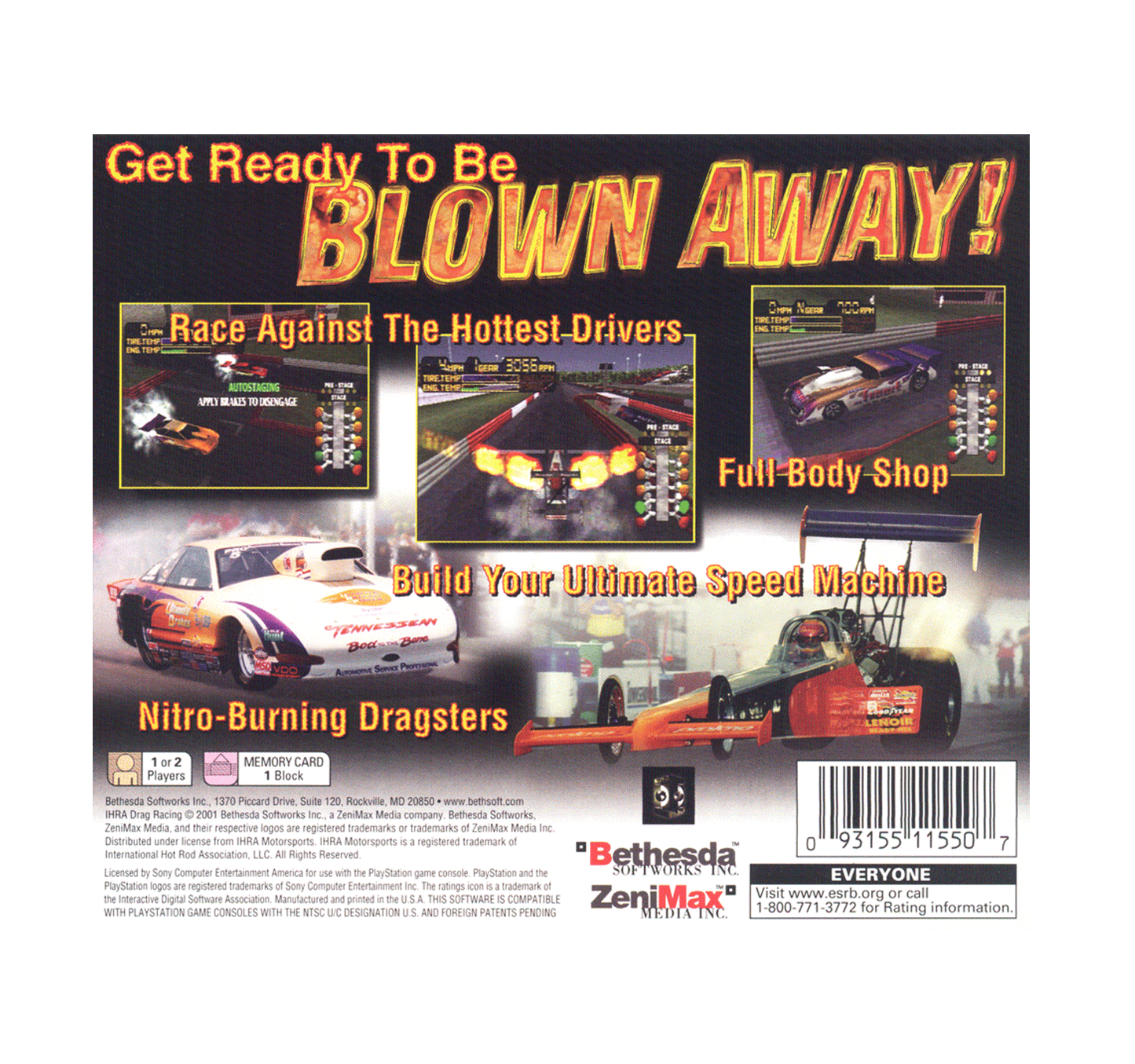 IHRA Drag Racing (cib)