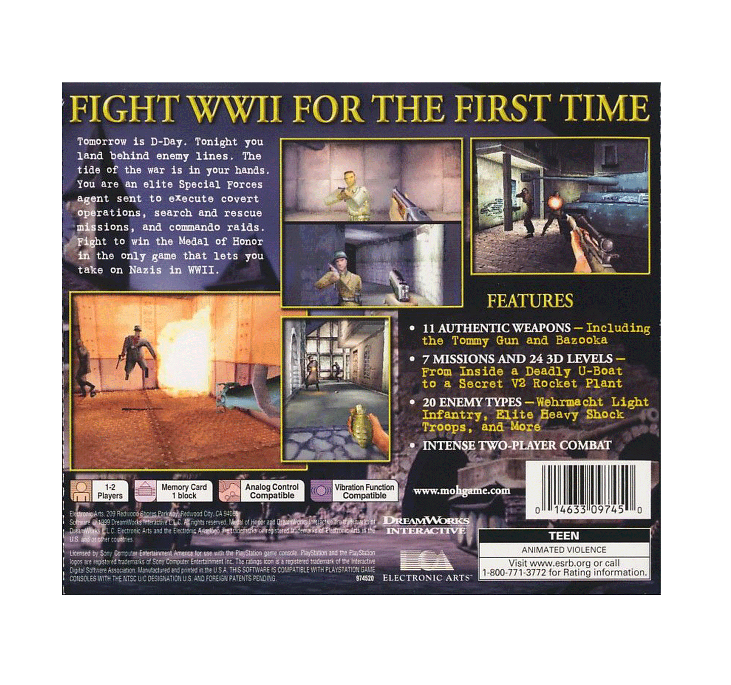 Medal of Honor (cib)