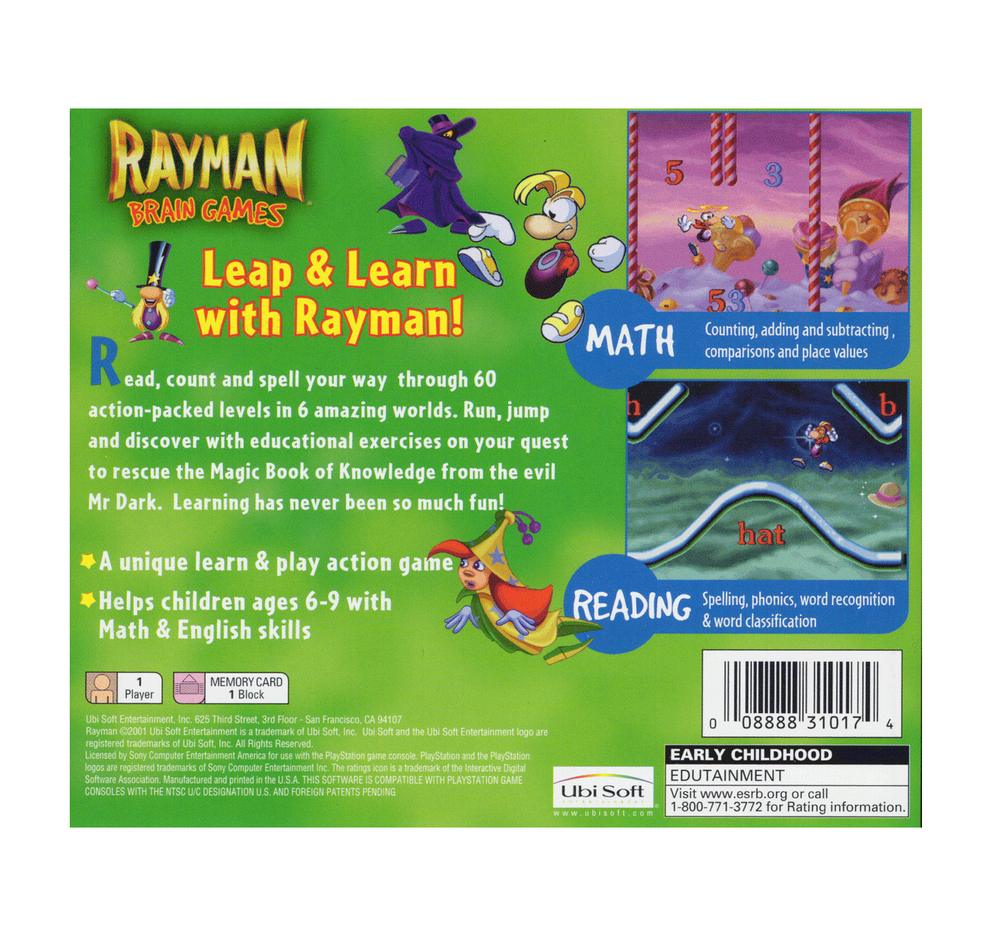 Rayman: Brain Games (cib)