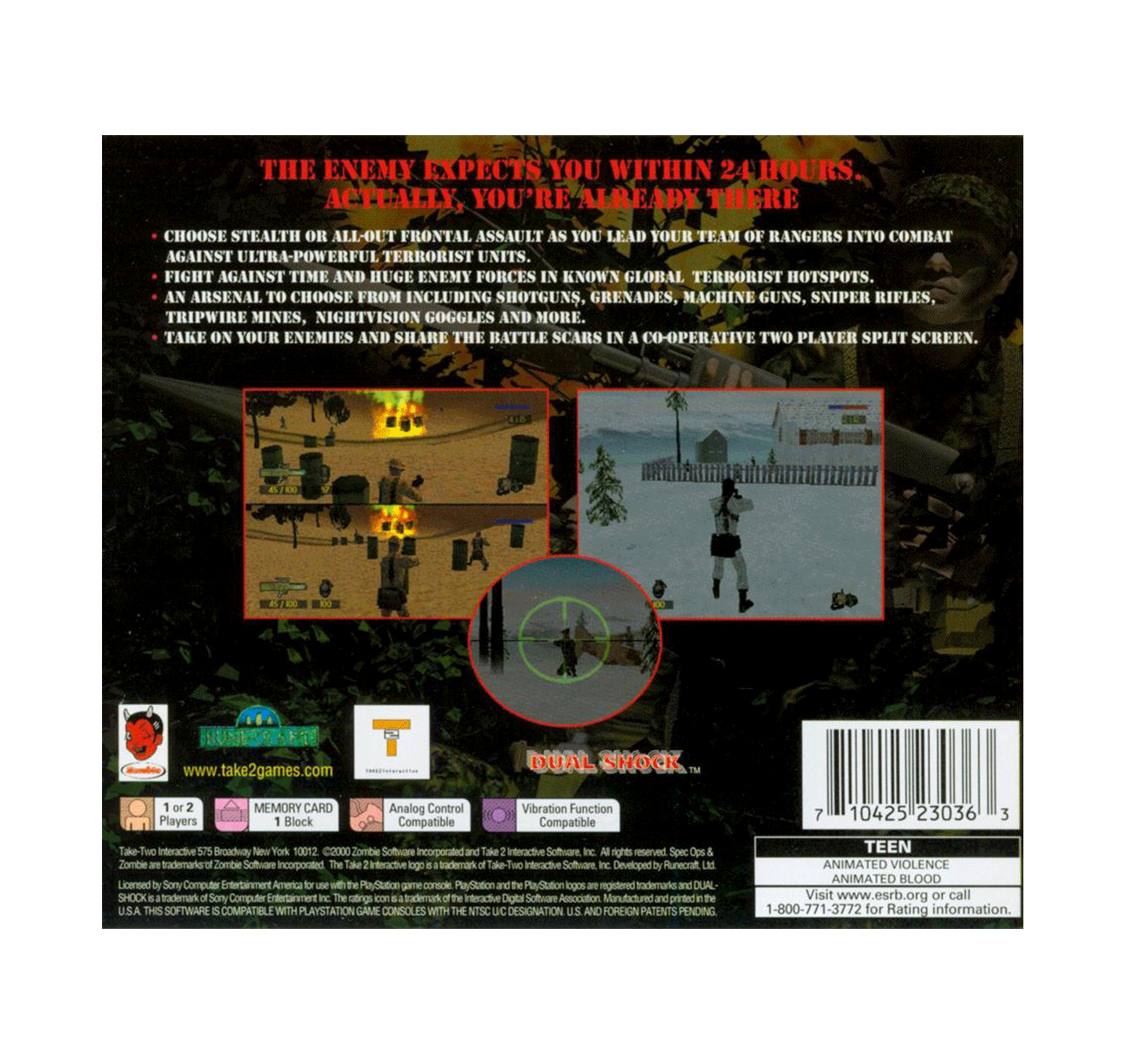 Spec Ops: Stealth Patrol (cib)