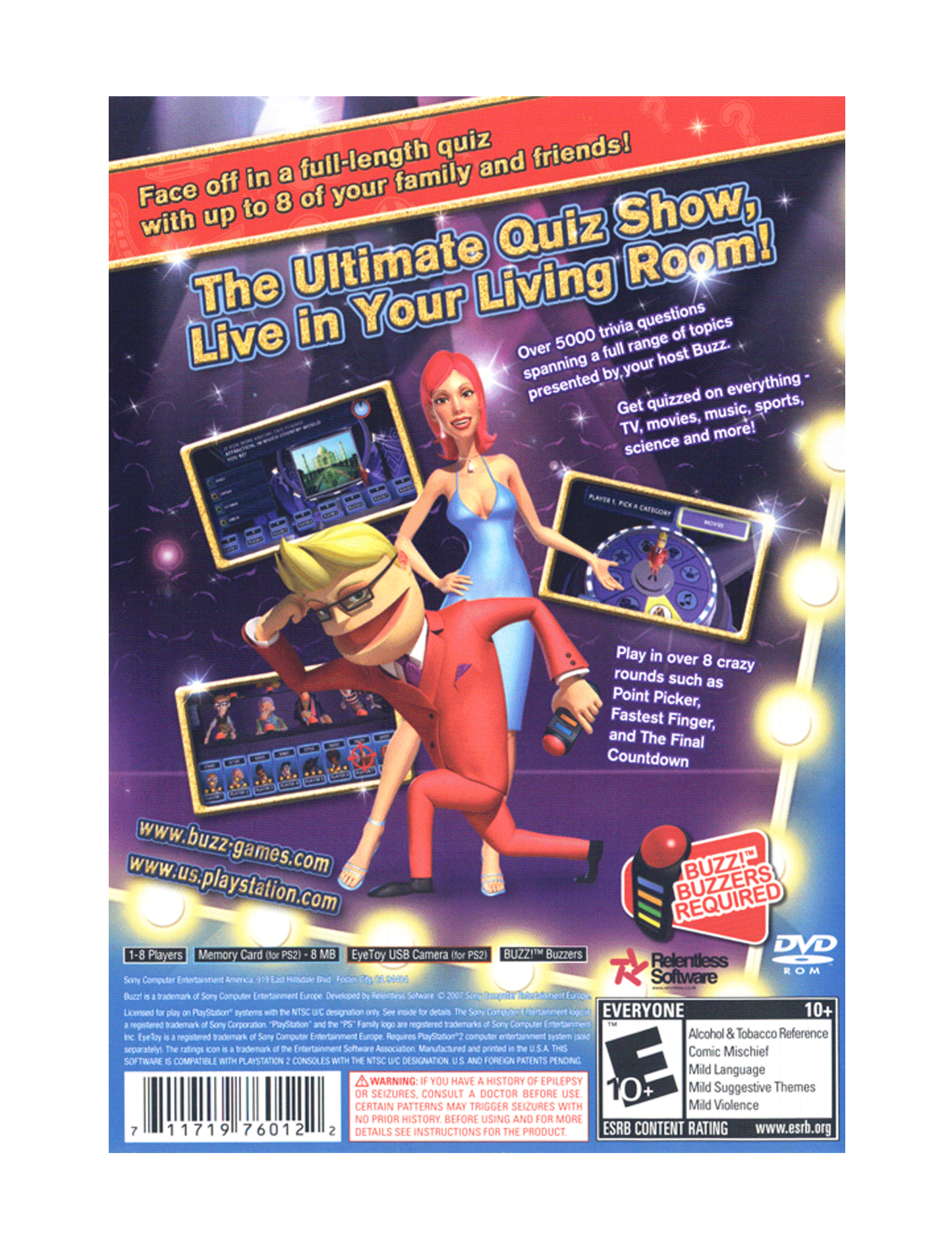 Buzz! The Mega Quiz (cib)