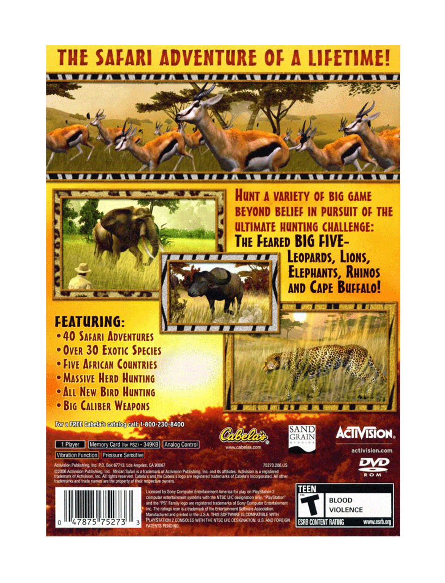 Cabela's African Safari (cib)