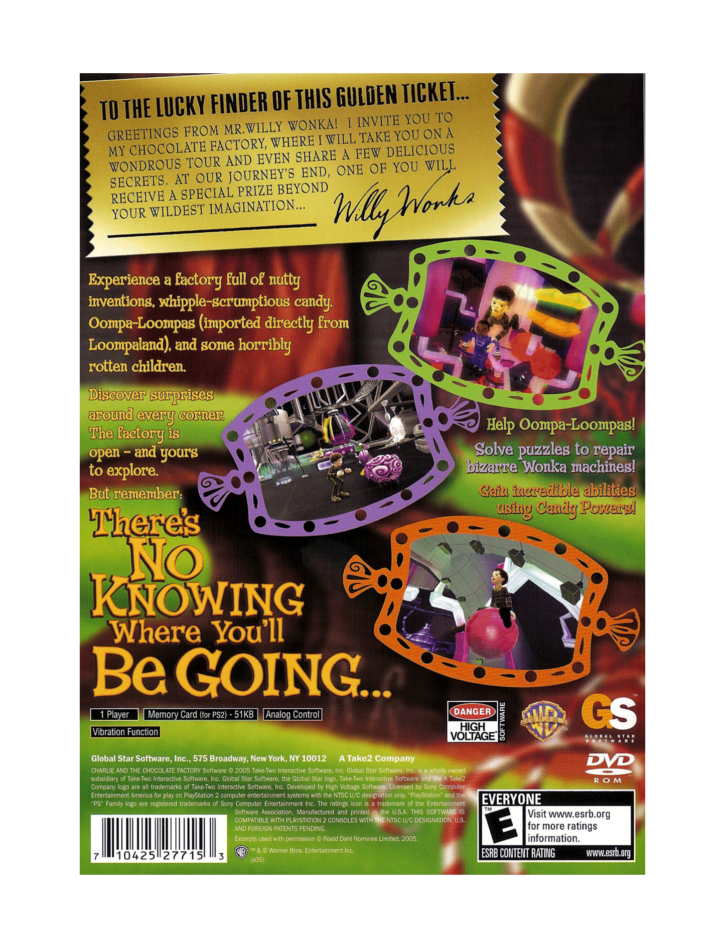 Charlie and the Chocolate Factory (cib)