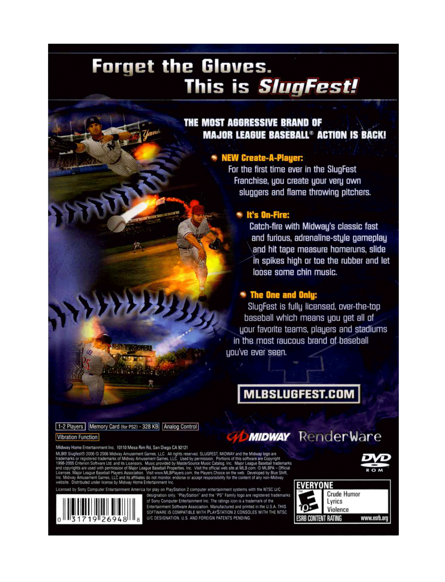 MLB Slugfest 2006 (cib)
