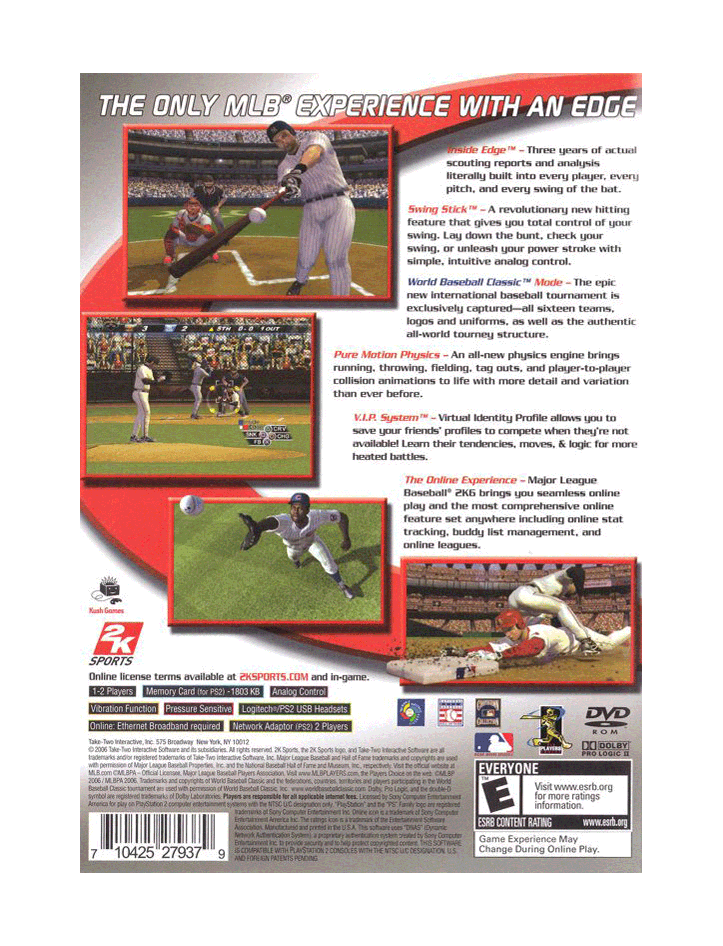 Major League Baseball 2K6 (cib)