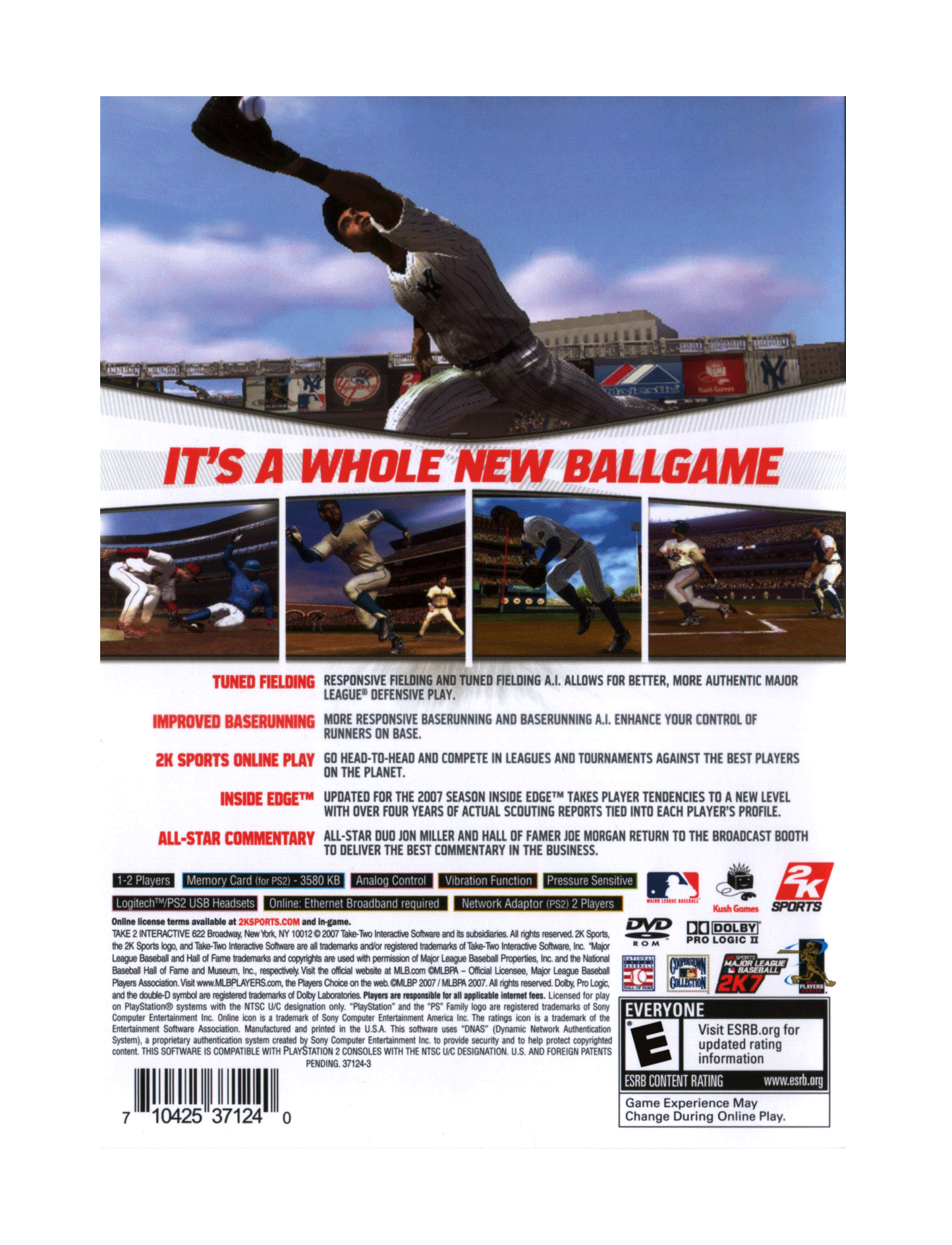 Major League Baseball 2K7 (cib)