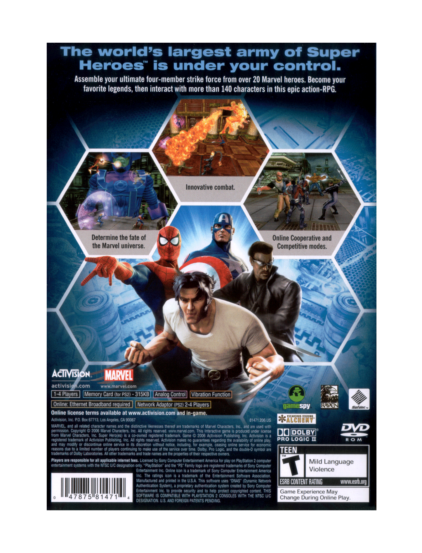 Marvel Ultimate Alliance (cib)
