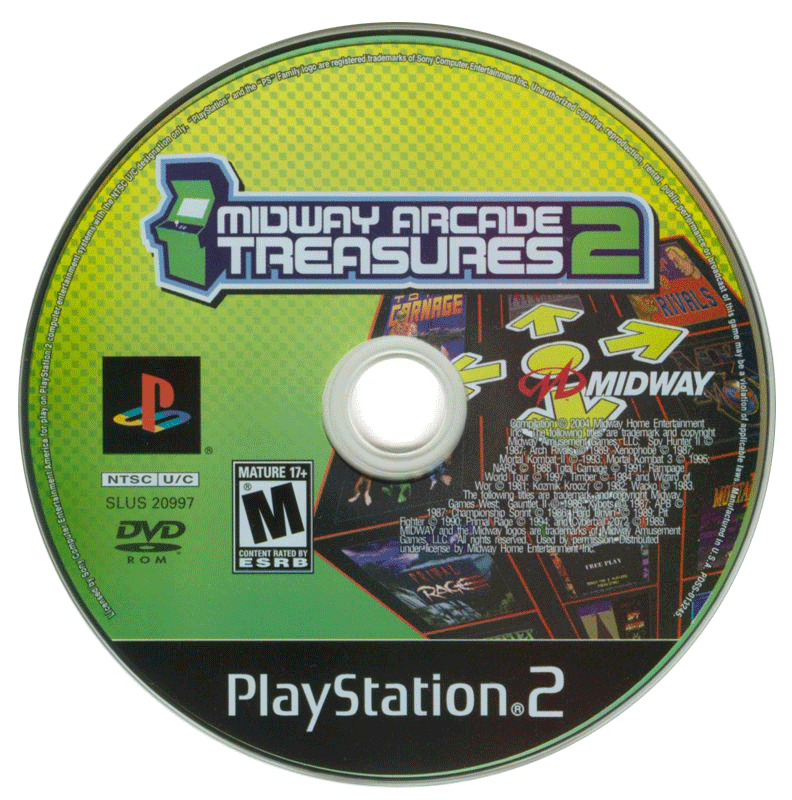 Midway Arcade Treasures 2 (disc)