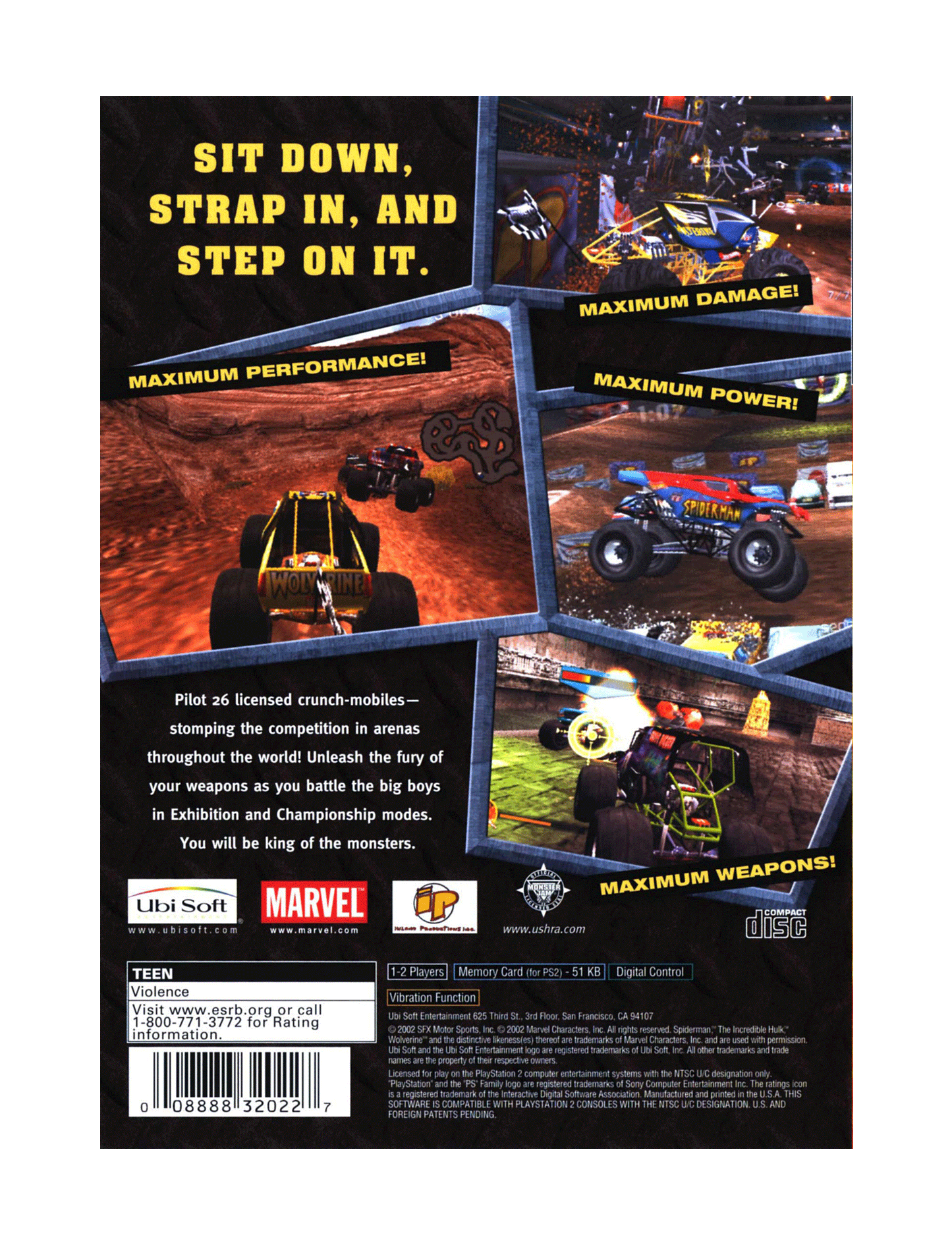 Monster Jam Maximum Destruction (cib)