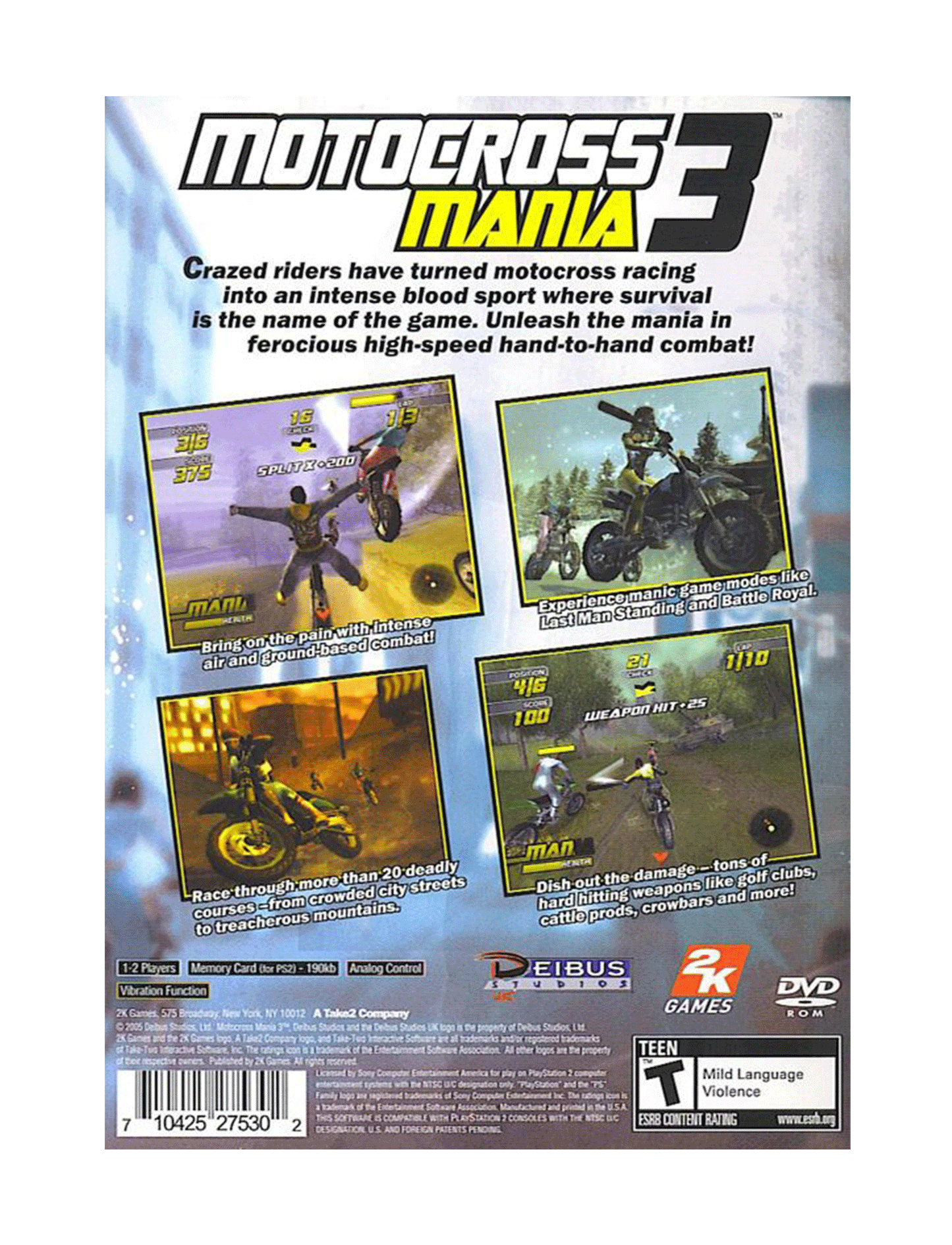 Motocross Mania 3 (cib)