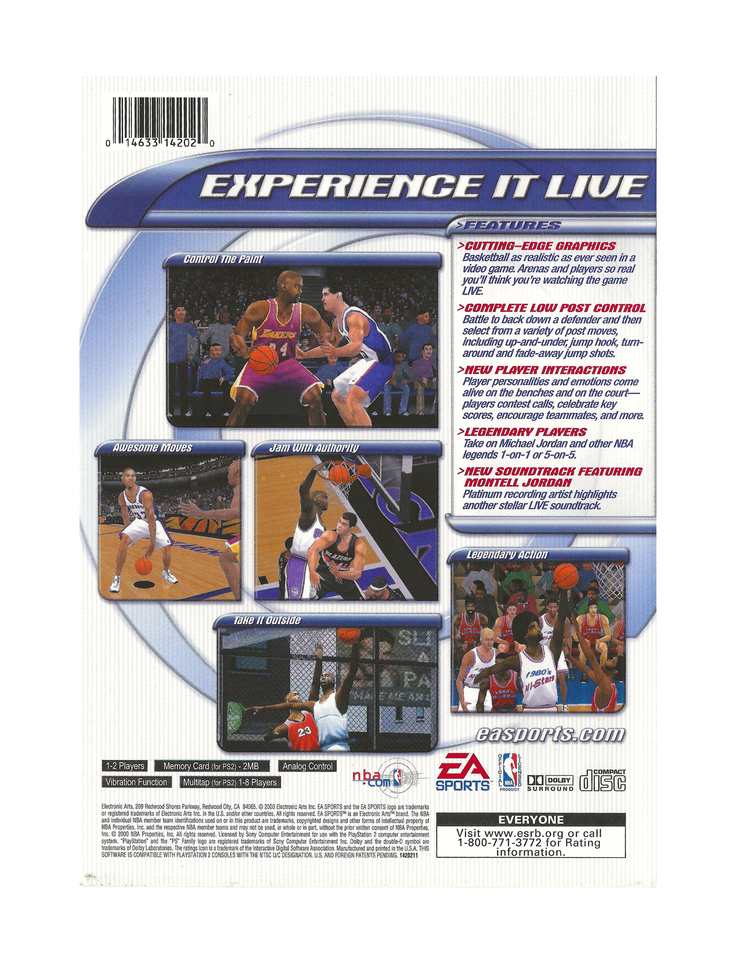 EA Sports NBA Live 2001 (cib)
