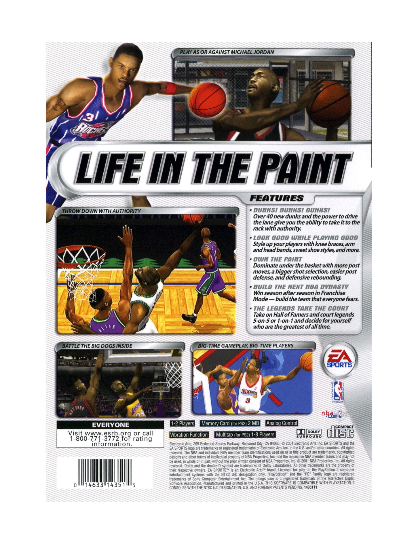 EA Sports NBA Live 2002 (cib)