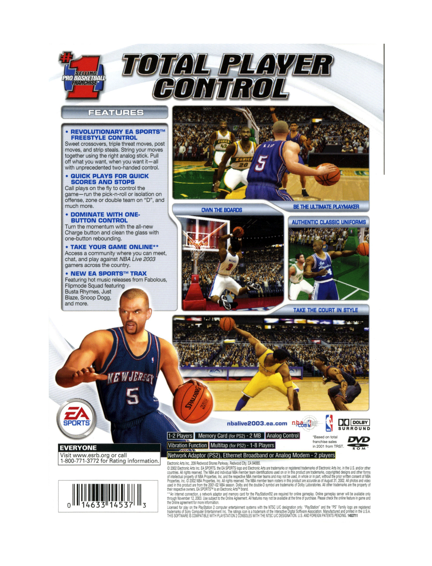 NBA Live 2003 (cib)