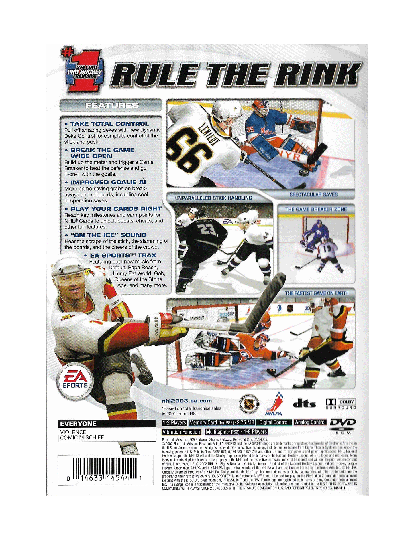 EA Sports NHL 2003 (cib)