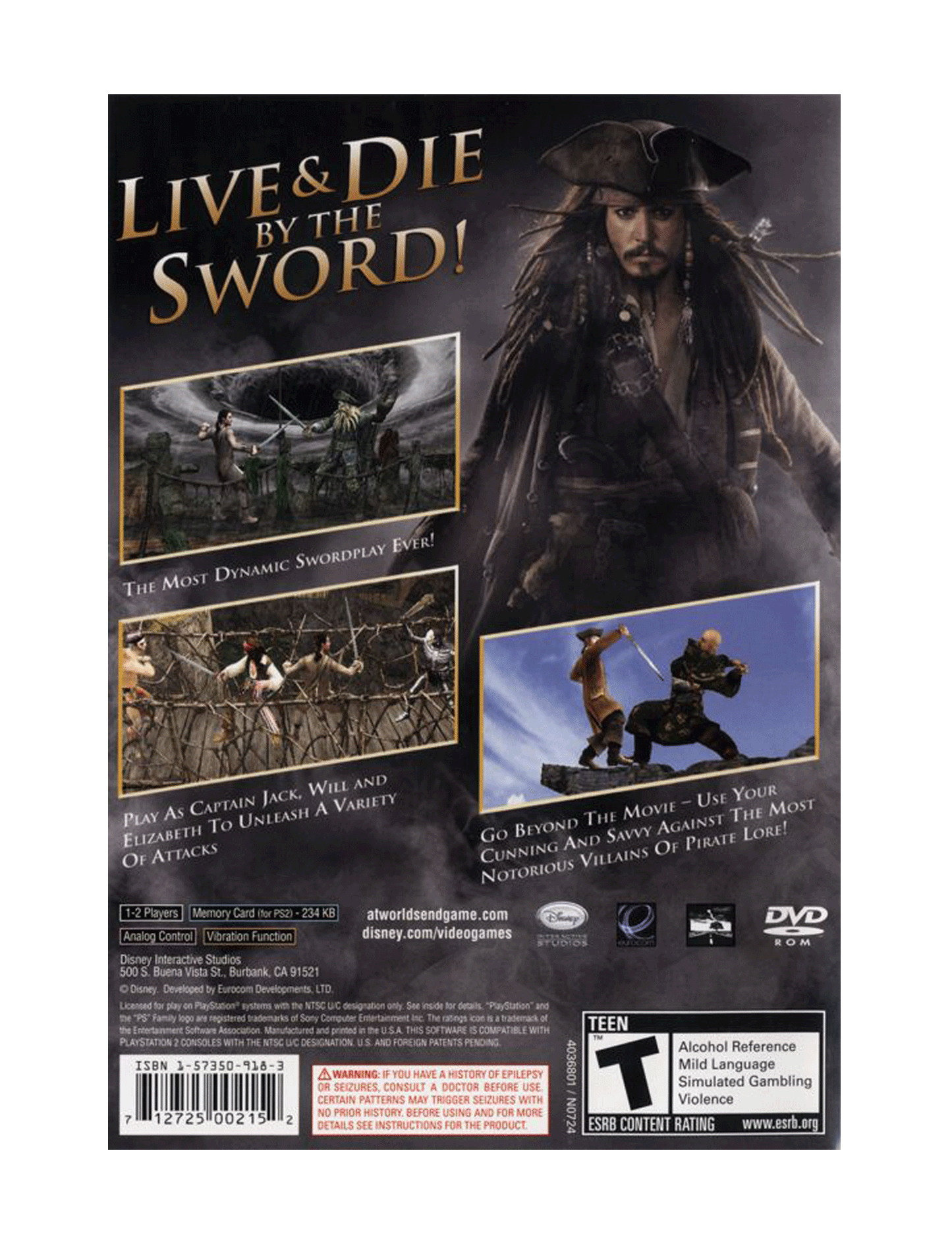 Pirates of the Caribbean At World's End (cib)