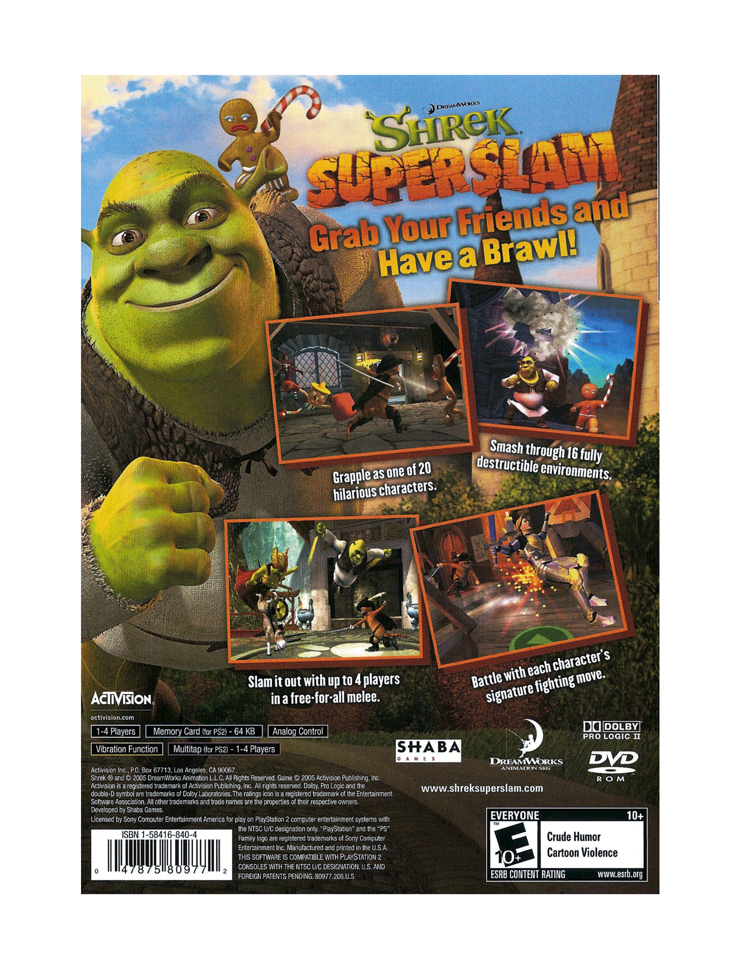 Shrek Super Slam (cib)