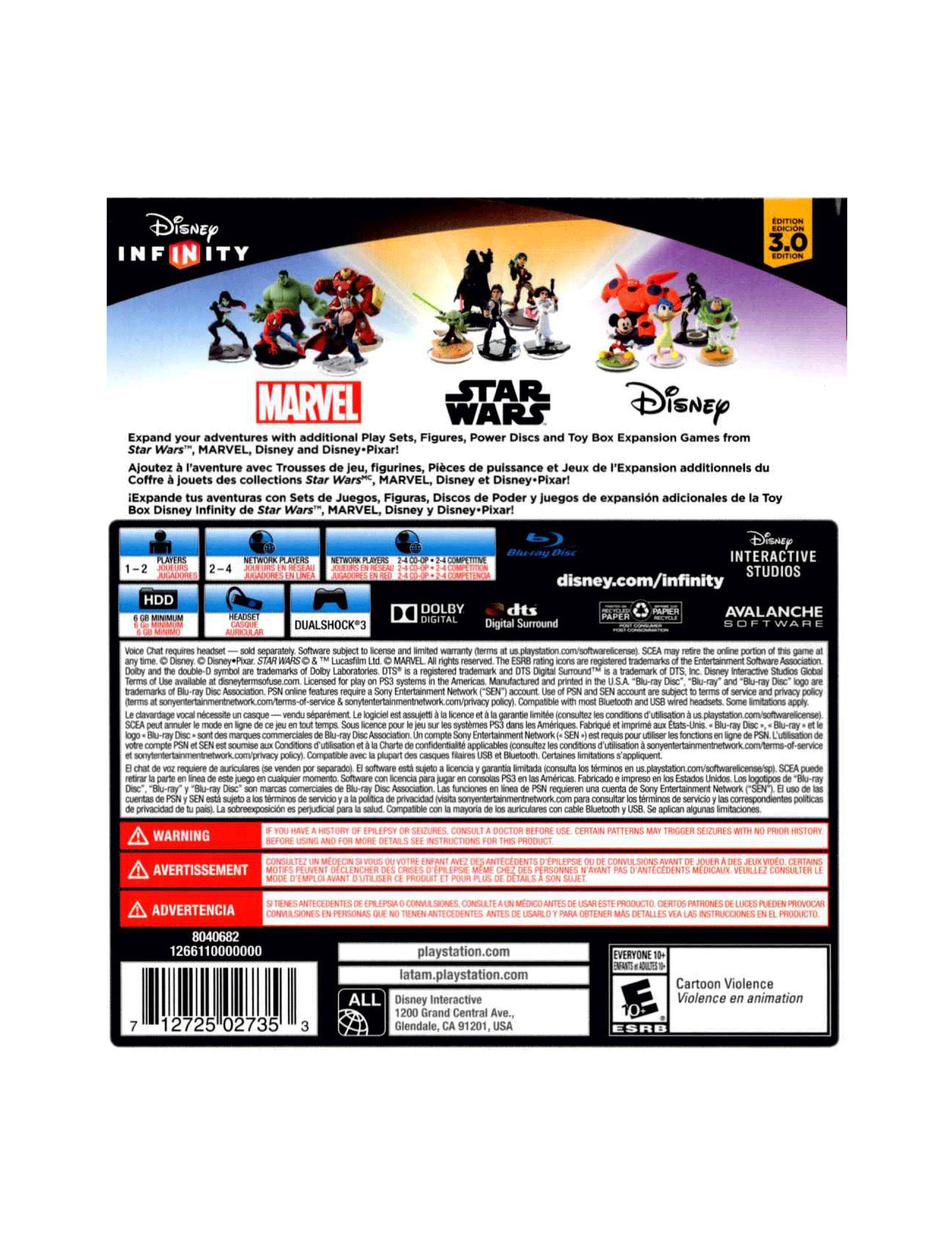 Disney Infinity 3.0 Edition (cib)